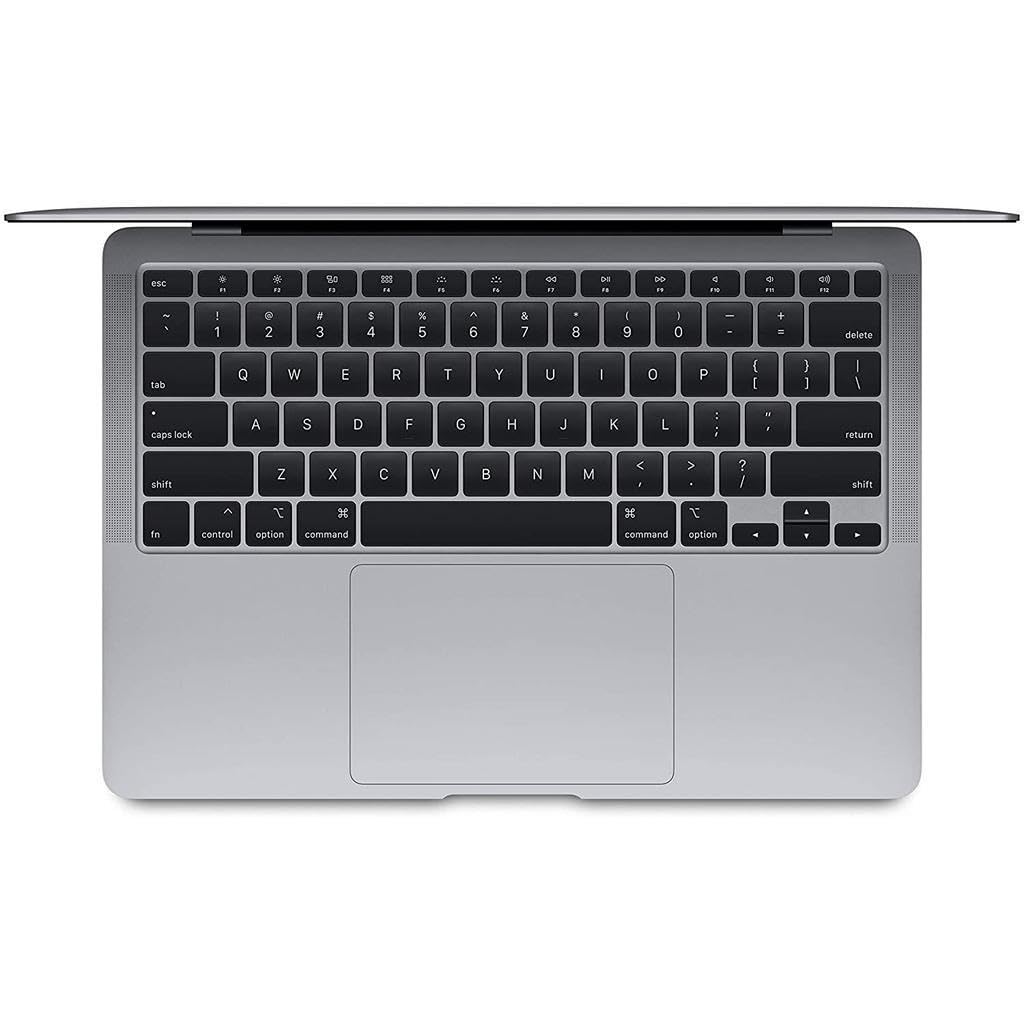 2020 Apple MacBook Air mit 1.1GHz Intel Core i3 (13-zoll, 8GB RAM, 128GB SSD) (QWERTY Englisch) Space Grau (Generalüberholt)