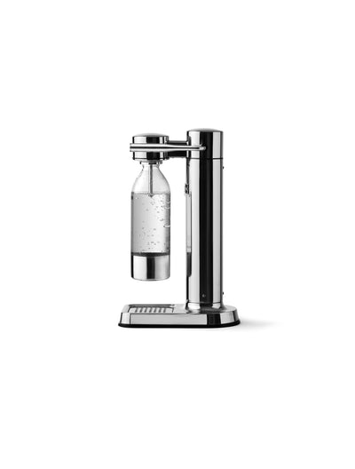 aarke 2er-Pack PET-Flaschen für Wassersprudler Carbonator 3, BPA-frei mit Details in Edelstahl, 800ml, AASPB1-STEEL