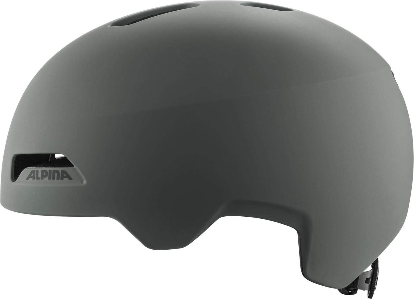 ALPINA HAARLEM - Robuster, Individuell Anpassbarer & Leichter Urban Fahrradhelm Für Erwachsene, coffee-grey matt, 52-57 cm