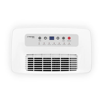 TROTEC Luftentfeuchter elektrisch TTK 72 E – Leistung 24 L/Tag – Fläche 50 m² / 125 m³ – mit Autoabschaltung – für Wohnung und Schlafzimmer