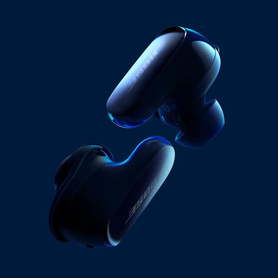 Bose QuietComfort Ultra kabellose Noise-Cancelling-Earbuds, Bluetooth-Earbuds für räumlichen Klang und mit erstklassigem Noise-Cancelling, Mondblau-Limited Edition