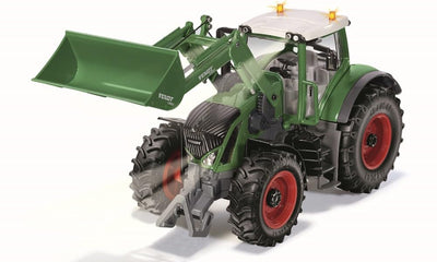 siku 6793, Fendt 933 Vario Traktor mit Frontlader, Grün, Metall/Kunststoff, 1:32, Ferngesteuert, Steuerung mit App via Bluetooth, Ohne Fernsteuermodul