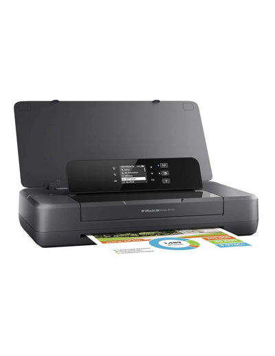 HP OfficeJet 200 Mobiler Tintenstrahldrucker (A4, Drucker, WLAN, HP ePrint, Airprint, USB, 4800 x 1200 dpi) schwarz
