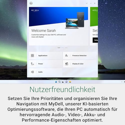 Dell XPS 16 (9640) Laptop 16.3 Inch FHD+ 120 Hz, Intel Core Ultra 7 Series 1, 16 GB RAM, 1 TB SSD, Nvidia Geforce RTX 4050, Windows 11 Pro, Backlit Keyboard QWERTZ - Platinum