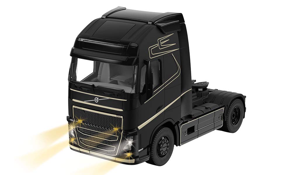 siku 6731, Volvo FH16 LKW, 1:32, Metall/Kunststoff, Schwarz, Ferngesteuert, Ohne Fernsteuermodul, Steuerung via App oder Gaming Controller möglich