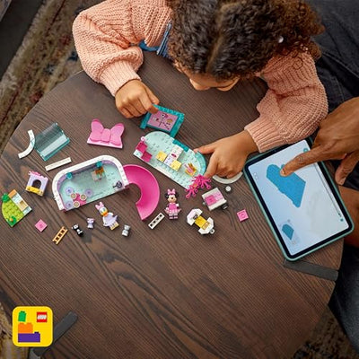LEGO ǀ Disney Minnies Tierhotel – BAU- und Spielset zu Micky Maus Wunderhaus – Bauspielzeug für Vorschulkinder mit 2 Mini-Figuren – Geschenk für Mädchen und Jungen ab 4 Jahren – 43274