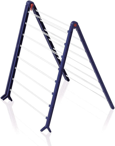 Leifheit Badewannentrockner Pegasus Bath 190 Extendable, standfester Standtrockner für die Wanne, ausziehbarer Wäscheständer, besonders schmaler Wäschetrockner, aus Legierter Stahl