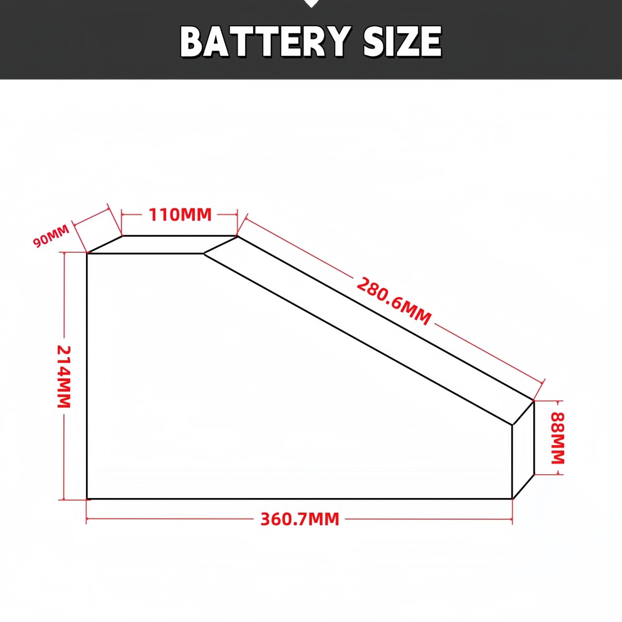 ebsenopower E-Bike Umbausatz, 72V 3000W, 24-29 Zoll/700C MTX39 Hinterrad mit 72V 26Ah Dreiecksakku (26 Zoll Hinten)