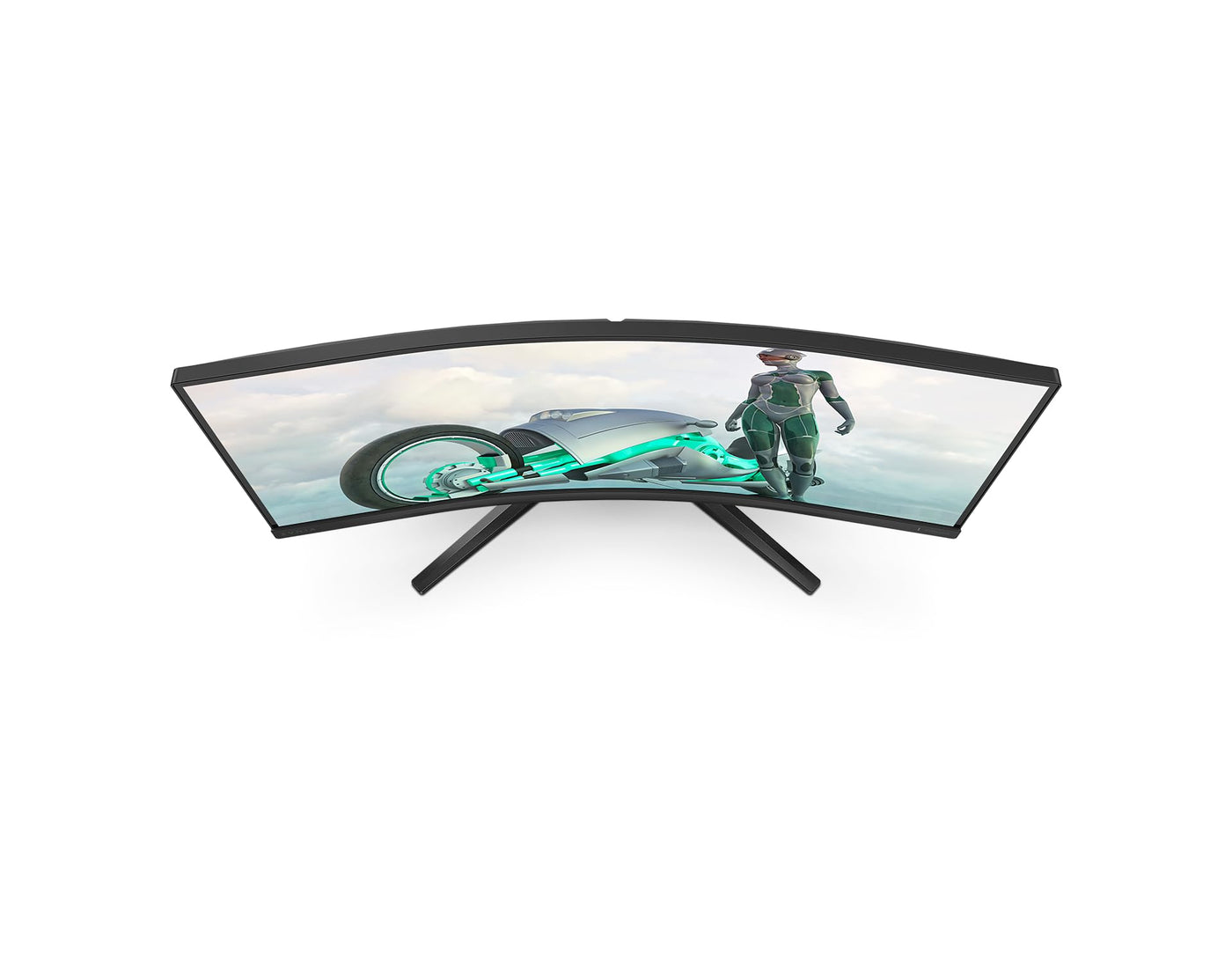 Philips Evnia 34M2C3500L - 32 Zoll WQHD Curved Gaming Monitor, 180 Hz, 0.5 ms, FreeSync Premium, HDR10 (3440x1440, 2X HDMI, DisplayPort) dunkel grau