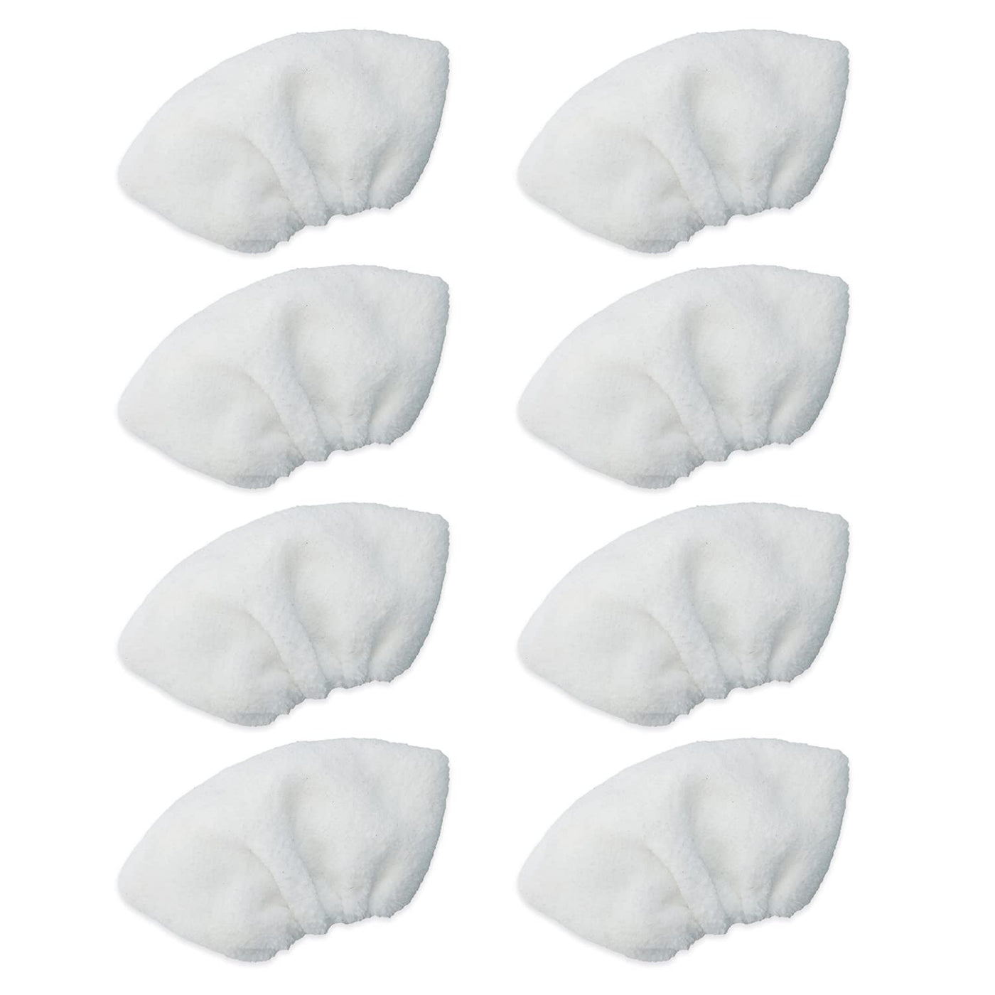 8 Mikrofaser-Tuchset waschbar, für Kärcher Dampfreiniger EasyFix SC 2, SC 3, SC 4, SC 5 (8 Handdüse)