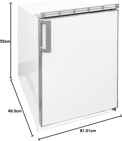 respekta Kühlschrank 3* Gefrierfach Unterbau Dekorfähig 82 Liter UKS 110-11