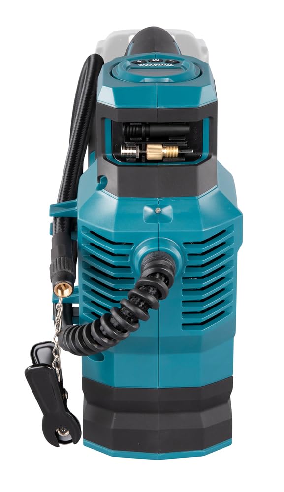 Makita DMP181Z Akku-Kompressor 11,1 bar 18V (ohne Akku, ohne Ladegerät), Petrol