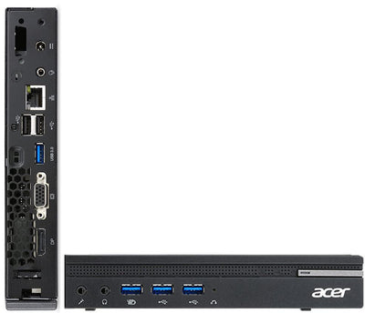 Veriton N4640G 800g 20cm Silent Mini-PC Business Office Multimedia Computer mit 3 Jahren Garantie! | Intel®Celeron® 3900T 2x2.60GHz | 8GB DDR4 | 128 GB SSD | USB3 | Windows 11 Prof. 64-Bit | #7007
