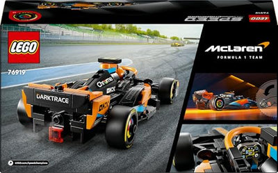 LEGO Speed Champions McLaren Formel 1 Rennwagen 2023, Spielzeug für Kinder ab 9 Jahren, Jungen und Mädchen, die gerne selbstständig Spielen, baubares Fahrzeugmodell, Kinderzimmer-Dekoration 76919