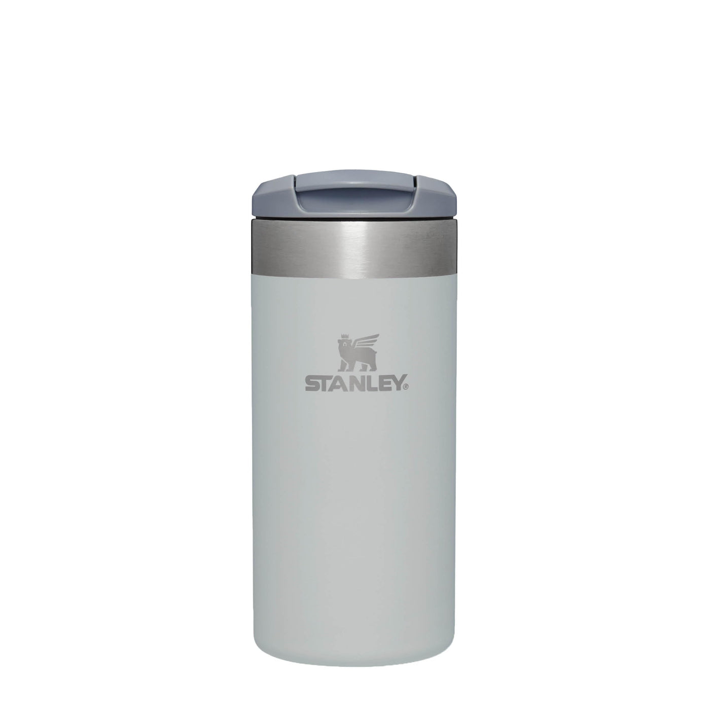 Stanley Aerolight Transit Thermobecher 0.35L - Hält 4 Stunden Heiß - Spülmaschinenfest - Kaffeebecher To Go Auslaufsicher - Kompatibel mit gängigen PKW-Getränkehalterungen - Thermosflasche - Fog