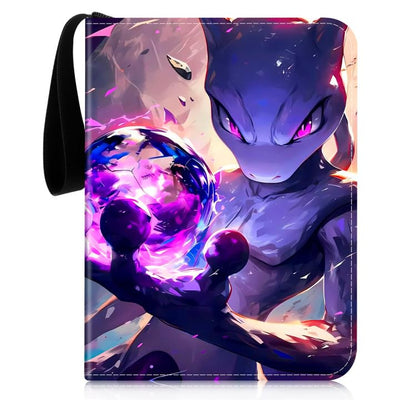 Sammelalbum für Karten, 50 Seiten 900 Karten Kapazität, Sammelkarten Album, Karten Halter Heft Ordner Buch, PU Leder Kartensammlung Sammelalbum