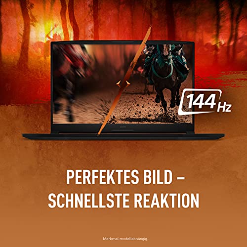 MSI Katana GF76 11UD-223 (17.3 Zoll /144HZ) Gaming-Laptop (Intel Core i7-11800H+HM570, Nvidia RTX3050 Ti, GDDR6 4GB, 512GB, Windows 10 Home Advanced), Schwarz