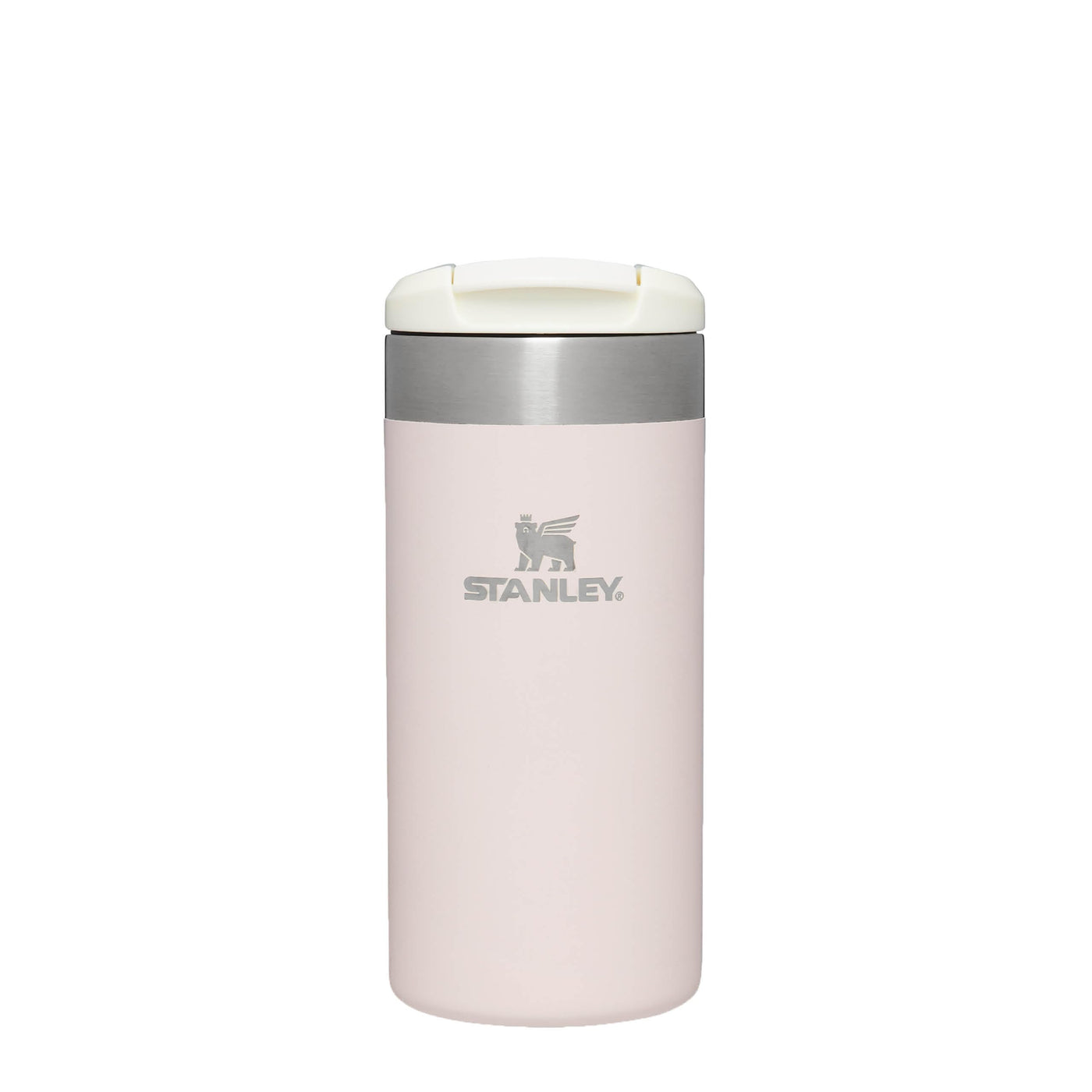 Stanley Aerolight Transit Thermobecher 0.35L - Hält 4 Stunden Heiß - Spülmaschinenfest - Kaffeebecher To Go Auslaufsicher - Kompatibel mit gängigen PKW-Getränkehalterungen - Thermosflasche - Rose