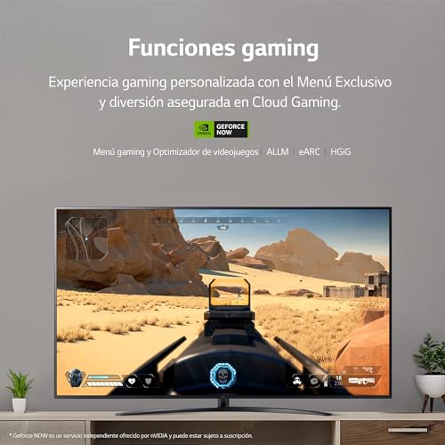 LG 75UR78006LK 190 cm (75 Zoll) UHD Fernseher (Active HDR, 60 Hz, Smart TV) [Modelljahr 2023]