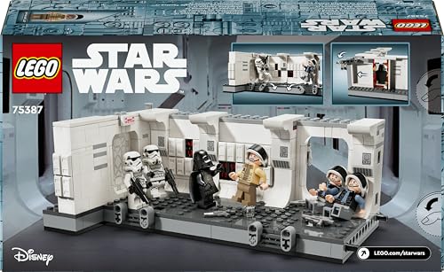 LEGO Star Wars Das Entern der Tantive IV, Bauspielzeug zum Film Eine Neue Hoffnung, Fantasy-Spielset für Kinder zum Sammeln, Geschenk-Idee für Jungen und Mädchen ab 8 Jahren sowie für Sammler 75387