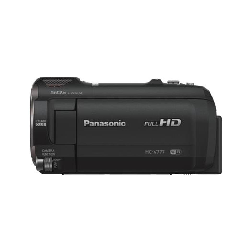 Panasonic HC-V777EG-K Full HD Camcorder ( Full HD Video, 20x opt. Zoom, opt. Bildstabilisator, WiFi, Wireless Twin Camera) schwarz