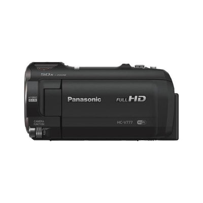 Panasonic HC-V777EG-K Full HD Camcorder ( Full HD Video, 20x opt. Zoom, opt. Bildstabilisator, WiFi, Wireless Twin Camera) schwarz