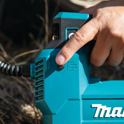 Makita DMP181Z Akku-Kompressor 11,1 bar 18V (ohne Akku, ohne Ladegerät), Petrol