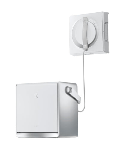 ECOVACS WINBOT W2 Omni Fensterputzroboter mit 6-in-1 Multifunktionsstation, integrierter 4500mAh Akku, Kantenreinigungsmodus, Weitwinkel-Sprühzerstäubungstechnologie, White