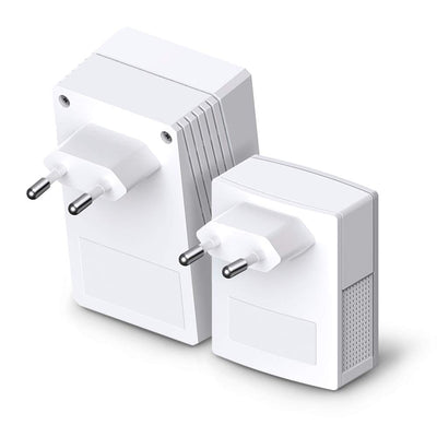 TP-Link WLAN Powerline Adapter Set TL-WPA4220 KIT(600Mbit/s, WLAN 300Mbit/s, Wi-Fi Clone, Fast-Ethernet-LAN, Plug&Play, Kompatibel mit allen HomePlug AV/AV2)