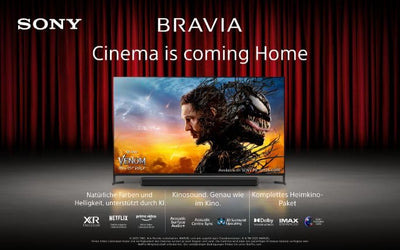 Sony BRAVIA 3 - Direct LED 43 Zoll Fernseher (K43S32), X-Balanced Speaker, Dolby Vision/Atmos, IMAX Enhanced, Google TV (2025), Google Cast, Apple AirPlay 2, Eco Dashboard 2, Game Menu 2, Smart TV