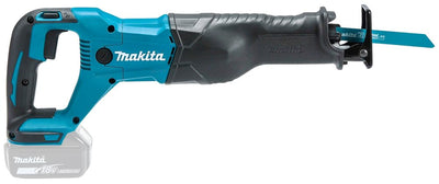 Makita DJR186ZK Akku-Reciprosäge 18 V im Transportkoffer (ohne Akku, ohne Ladegerät), Türkis;schwarz, ohne Ladgerät im Transportkoffer