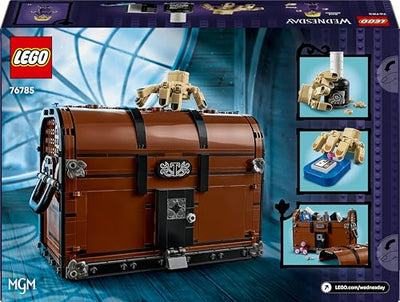 LEGO Wednesday - Die Wohnung des Eiskalten Händchens - Spielzeug zum Bauen mit Enid Minifigur, Händchen Figur & Zubehör - Spielset Geschenk für Mädchen, Jungen & Serienfans ab 12 Jahren - 76785