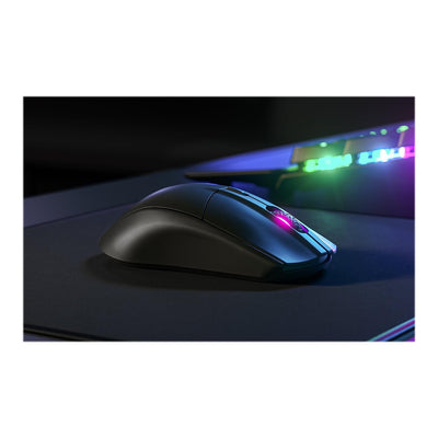SteelSeries Rival 3 Wireless - Wireless Gaming-Maus - Über 400 Stunden Akkulaufzeit - Dual Wireless 2.4 GHz und Bluetooth 5.0 - 60 Millionen Klicks, Schwarz