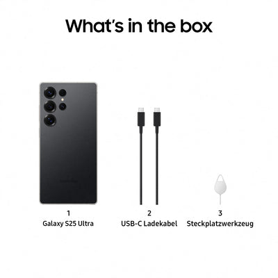 Samsung Galaxy S25 Ultra AI Smartphone mit Galaxy AI, ohne Vertrag, AI Handy mit Android, 12 GB RAM, 512 GB Speicher, 200-MP-Kamera, Titanium Gray, 3 Jahre Herstellergarantie [Exklusiv auf Amazon]