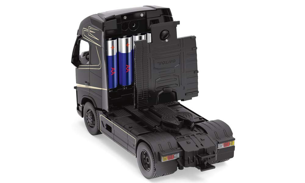 siku 6731, Volvo FH16 LKW, 1:32, Metall/Kunststoff, Schwarz, Ferngesteuert, Ohne Fernsteuermodul, Steuerung via App oder Gaming Controller möglich