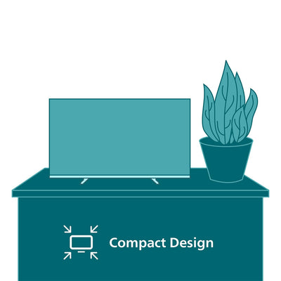 Philips 32PHS6000 HD LED Smart TV - 32 Zoll Display mit Pixel Plus, Titan OS Plattform Und Dolby Digital Sound - Funktioniert Mit Alexa Und Google Sprachassistent