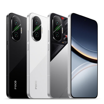 Xiaomi Poco F7 Smartphone, 12+256GB, Schwarz, Flaggschiff Snapdragon 8s Gen 4, 6500mAh Akku, 50MP Sony-Kamera mit OIS, 6,83" 1.5K 120Hz AMOLED-Display (Kein Netzadapter enthalten)