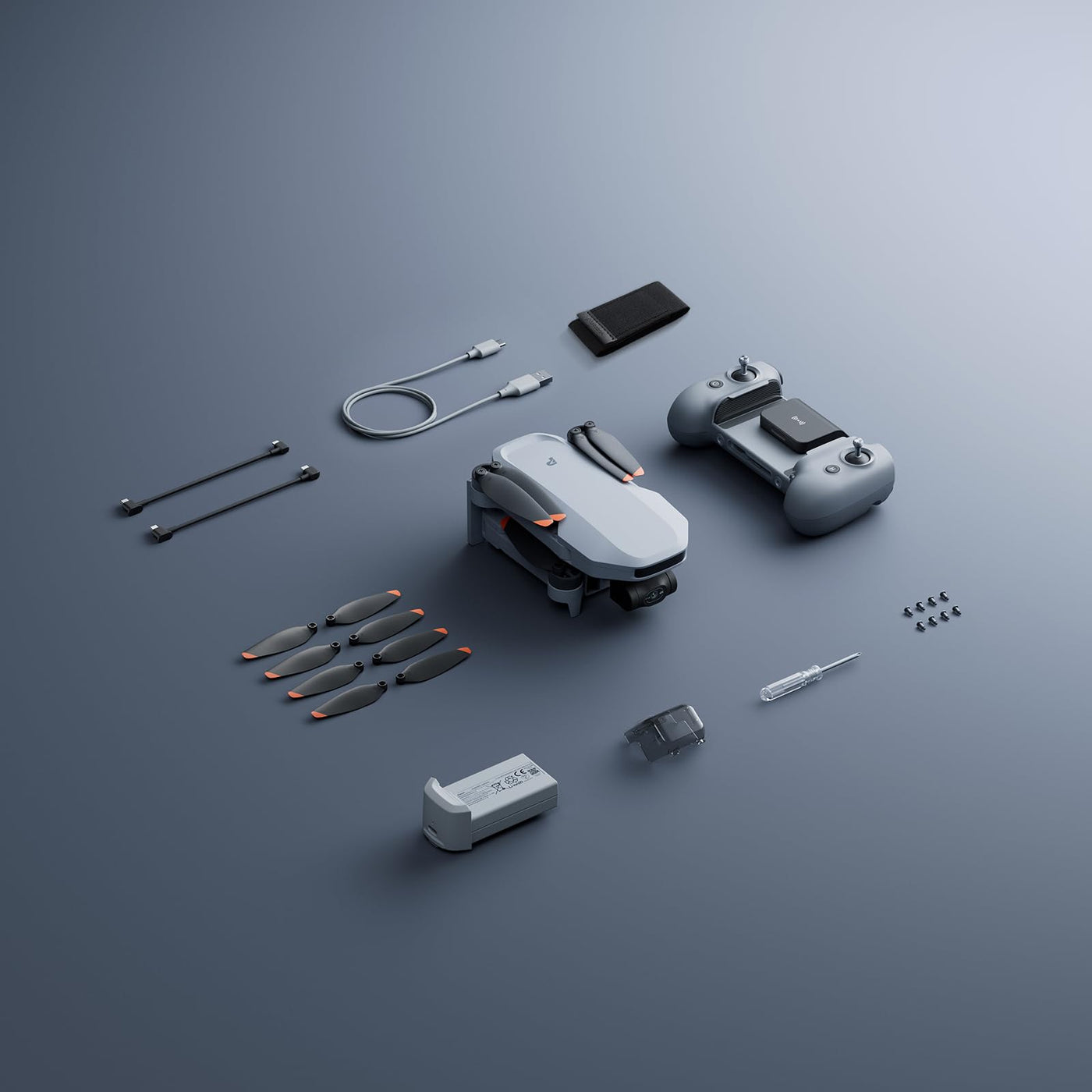 Potensic ATOM 2 GPS Drohne mit Kamera, 4K HDR-Video, 8K Foto, 10KM Übertragung, < 249g, 3-Achsen-Gimbal, AI-Folgen/AI-Nacht/AI-QuickShots/Vertikale Aufnahmen, C0, Kameradrohne für Erwachsene, Anfänger