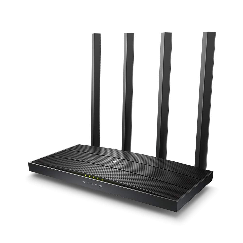 TP-Link Archer C88 Dualband Gigabit WLAN-Router (1300Mbit/s 5GHz + 600Mbit/s 2,4GHz, 4 Gigabit LAN-Port, MU-MIMO, WPA3, Gast-Netzwerk, Unterstützt Keine DSL-Funktion