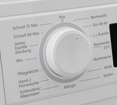 Telefunken W-01-52-W Waschmaschine (5 kg / 1000 U/Min) mit Mengenautomatik und Überlaufschutz / 15 Programme/Startzeitvorwahl/weiß