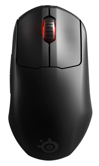 SteelSeries Prime Wireless - Esports Leistung Kabellose Gaming-Maus - 100 Stunden Akkulaufzeit - TrueMove Air Optical Sensor mit 18.000 CPI - Magnetisch-optische Schalter