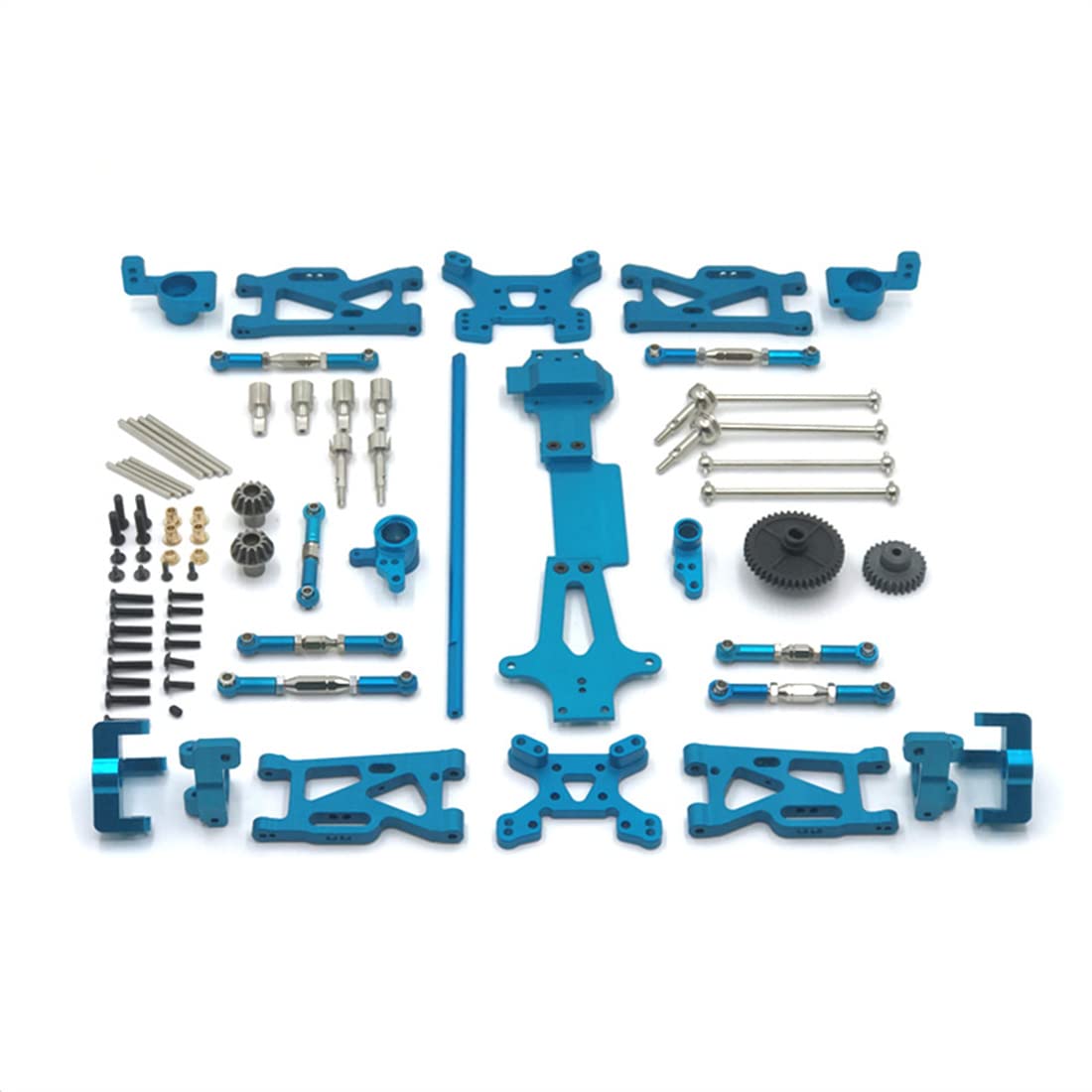 Iegefirm Für 144001 144002 144010 1/14 RC Auto Metall-Upgrade-Teile-Kit Antriebswellen-Schwingarm-ModifikationszubehöR,2