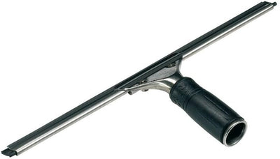 UNGER Fensterreiniger S-Wischer Hard (35 cm, Fensterabzieher, Harter Wischergummi, ideal für warme Temperaturen) SE35H