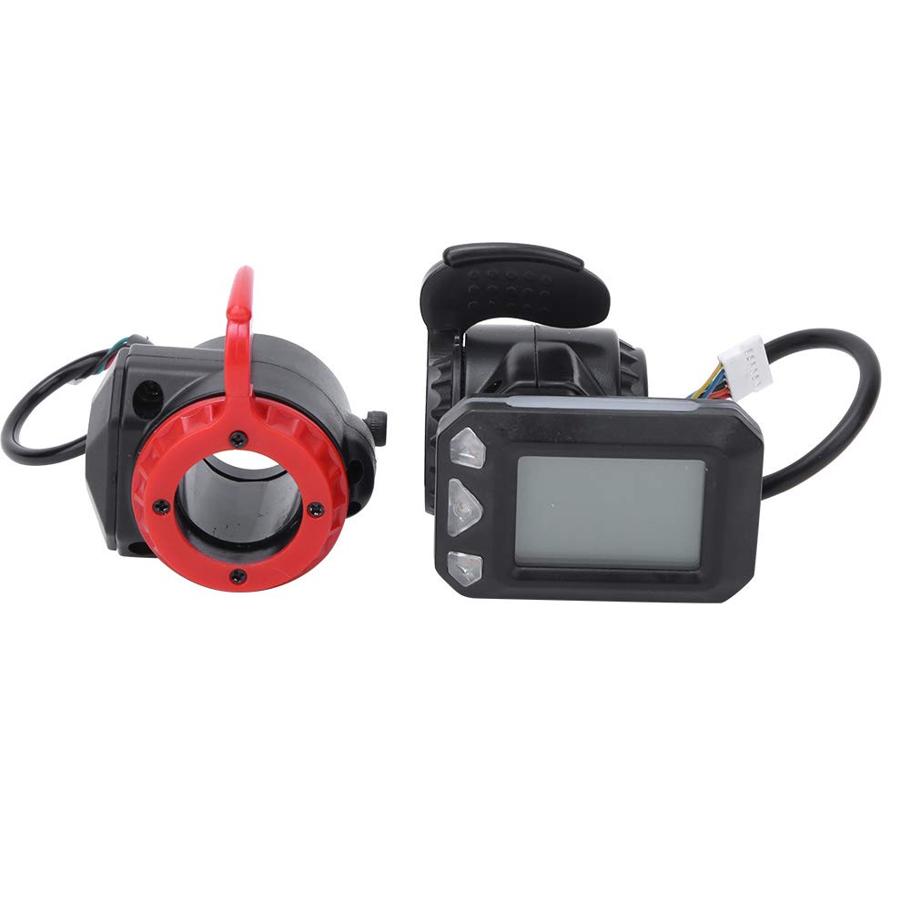 Alomejor 5,5 Zoll Fahrrad Controller Set, Regler + Gas + Bremskombination Eingestellt Für (Controller + Throttle + Brake)
