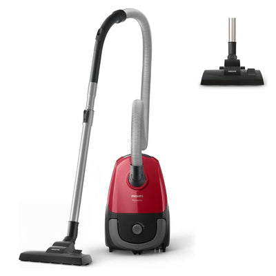 Philips Series 2000 Staubsauger mit Beutel – 900-W-Staubsauger mit Allergiefilter, 9 m Aktionsradius (FC8243/09)