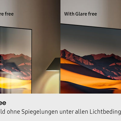 Samsung Neo QLED 4K QN90F 55 Zoll (138 cm) Mini LED, UHD Fernseher, NQ4 AI Gen3 Prozessor, Glare Free, Neo Quantum HDR+, 4K Upscaling Pro, Dolby Atmos, Knox Security, Samsung Vision AI Smart TV (2025)