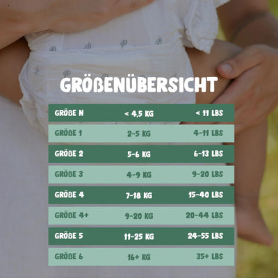 Eco by Naty Baby Öko Windeln - umweltfreundliche Premium-Bio Windeln aus pflanzenbasierten Materialien, ideal für empfindliche Babyhaut (Größe 5 - 80 Stück)