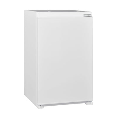 TELEFUNKEN EK88S134E Einbaukühlschrank ohne Gefrierfach | 88cm Nische | Schlepptür-Technik | 126 Liter Nutzinhalt | Temperaturregelung | Weiß