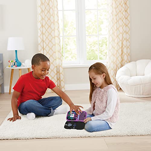 Vtech Kidisecrets Selfie Music 2.0 black – Kindertagebuch mit 2 Kameras, MP3-Player, Gesichtserkennung, Leuchteffekten und vielem mehr – Für Kinder von 6-12 Jahren
