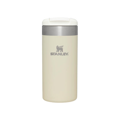 Stanley Aerolight Transit Thermobecher 0.35L - Hält 4 Stunden Heiß - Spülmaschinenfest - Kaffeebecher To Go Auslaufsicher - Kompatibel mit gängigen PKW-Getränkehalterungen - Thermosflasche - Cream